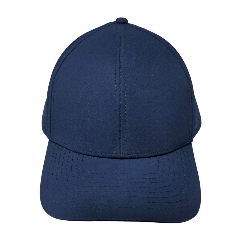 Ankor Snapback Hat Blue One Size Adjustable Breathable 6 Panel Blank